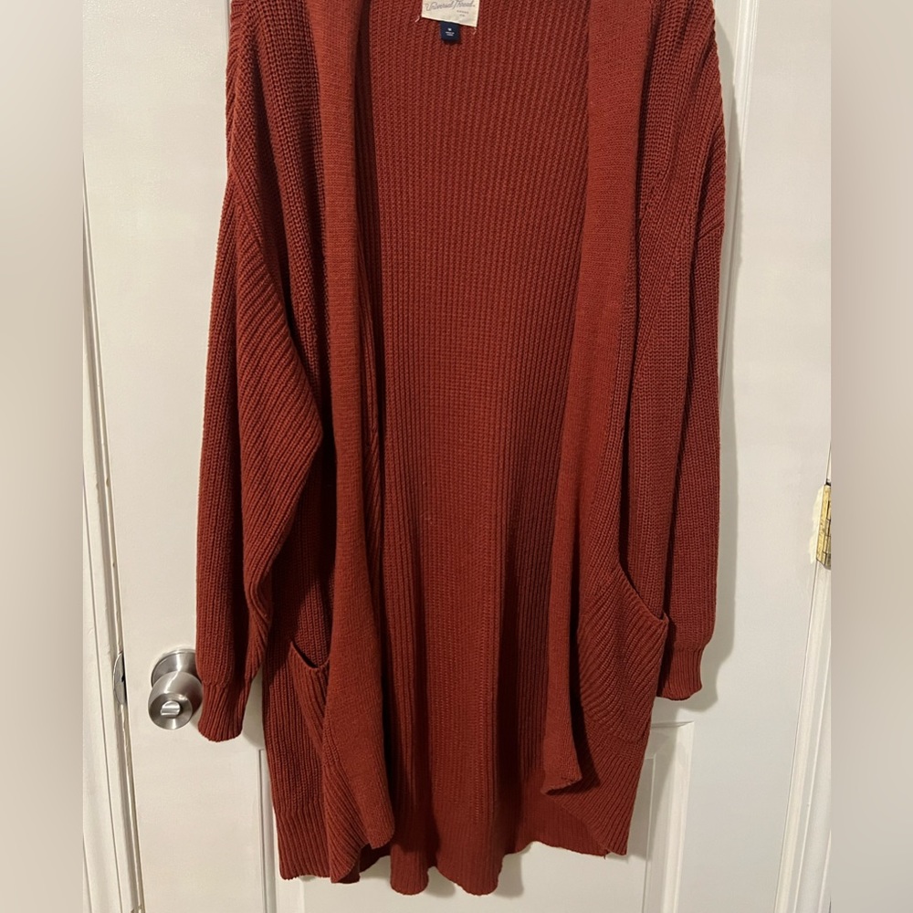 Oversized long women cardigan great for the fall